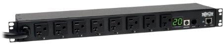 Tripp Lite Single-phase Switched Pdu, 20a 120v, 1u Horizontal Rackmount, 8 Nema 5-15-20r Ou