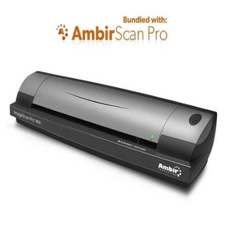 Ambir Technology, Inc. Imagescan Pro 490i Duplex Document & Id Scanner W-ambirscan 3.1 Pro Softwar