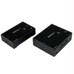 Startech Hdmi Over Single Cat 5e - 6 Extender With Power Over Cable - 230 Ft (70m)