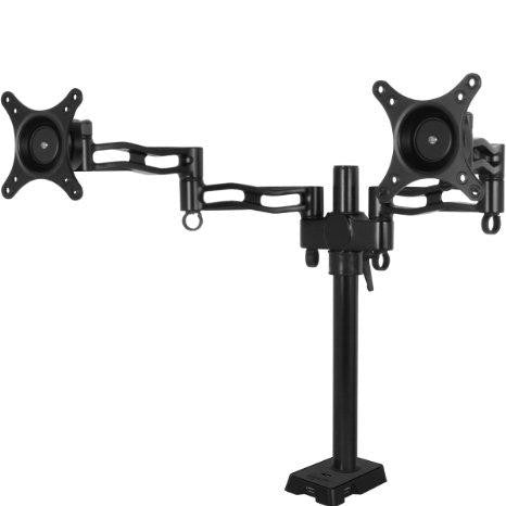 Arctic Cooling Inc. Z-2 Black Monitor Arm With Usb Hub
