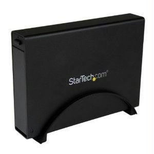 Startech Usb 3.0 Trayless External 3.5in Sata Iii Hdd Enclosure W- Uasp Black