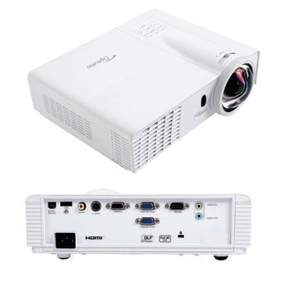 Optoma Technology Xga, 3000 Ansi Lumens, 18,000:1 Contrast, Full 3d With Hdmi V1.4a, 2x Vga, S-vid