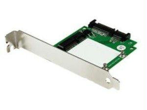 Startech Sata To Msata Ssd Adapter W- Full And Low Profile Brackets Sata To Mini Sata Con