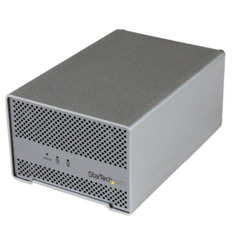 Startech Add Two 2.5 Sata Hdds, Up To 15mm In Height, To Your Mac Or Pc Through Thunderb