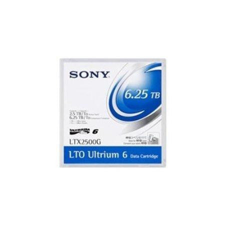 Sony Media Sony Lto Ultrium 6 2.5tb-6.25tb Tape Cartridge With Case