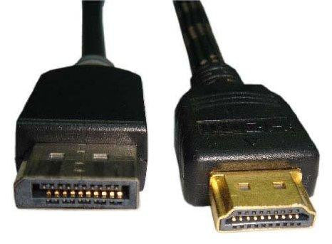 Unirise Usa, Llc 10ft Hdmi To Displayport Cable Male-male Black