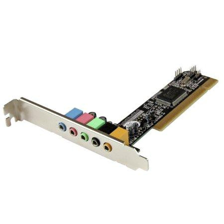 Startech Add 5.1 Channel Audio To A Desktop Pc Through A Pci Slot -5.1 Channel Pci Surrou