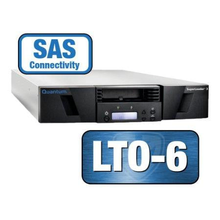 Quantum Quantum Superloader 3, Lto-6hh Drive, Model C, Media And Hba Bundle, 16 Slots, 6