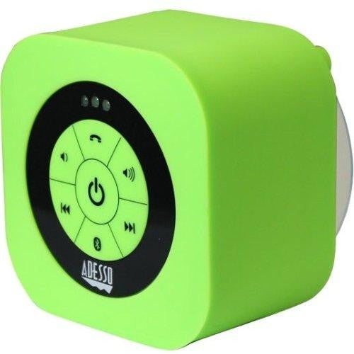 Adesso Xtreams1g Green Waterproof Bluetooth Speaker Adesso Xtreams1g Portable Waterproo