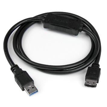 Startech Add An Esata Storage Device Through A Usb 3.0 Port On Your Laptop Or Desktop - H