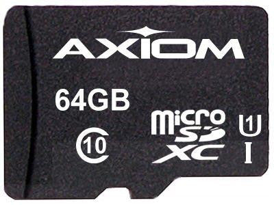 Axiom Memory Solution,lc Axiom 64gb Micro Secure Digital Extended