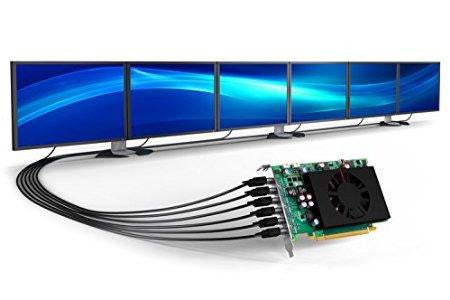 Matrox Graphics Full-height, Pcie X16 Six-output Graphics Card Delivers Outstanding Performance,