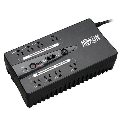 Tripp Lite Eco 650va Energy-saving Standby 120v Ups With Usb Port And Muted Alarm