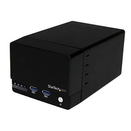 Startech Connect Two 3.5inch Sata Iii Hard Drives To Your Computer Through Usb 3.0 With