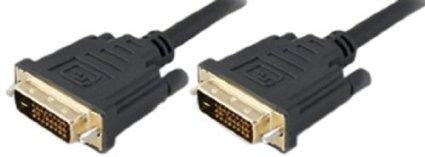 Add-on-computer Peripherals, L Addon 5 Pack Of 1ft Dvi-d Dual Link (24+1 Pin) Male To Male Black C
