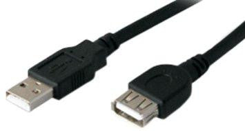 Add-on-computer Peripherals, L Addon 5 Pack Of 15.24cm (6.00in) Usb 2.0 (a) Male To Female Black E