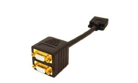Add-on-computer Peripherals, L Addon 5 Pack Of 20.00cm (8.00in) Vga Male To Female Black Splitter