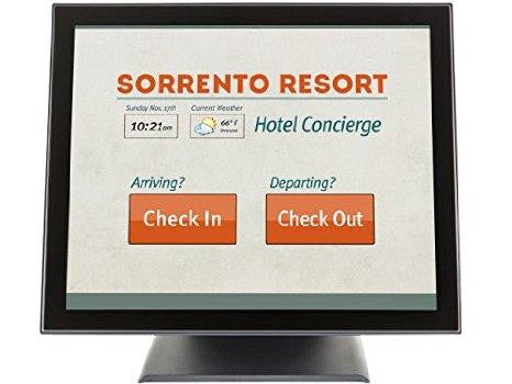 Planar 19 In Black Hid Compliant Zero Bezel 10-pt Projected Capacitive Multi-touch Lcd,