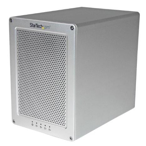 Startech Bandwidth Hungry Your Solution Is Here: Four-bay Thunderbolt 2 (20 Gbps) Hard D