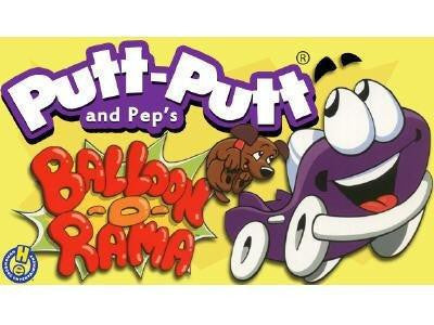 Tommo Inc. Help Putt-putt Bounce His Pal Pep Into The Air To Pop Colorful Balloons--some Fi