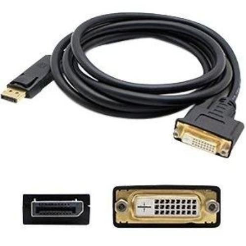Add-on-computer Peripherals, L Addon Displayport Male To Dvi-d Dual Link (24+1 Pin) Female Black A