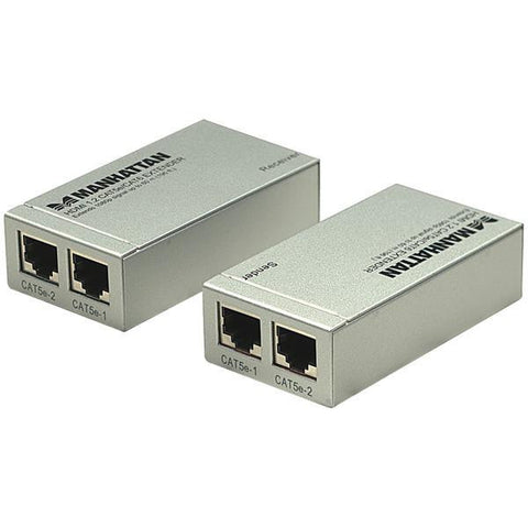 Manhattan - Strategic Extends Hdmi 1080p Signal Up To 60 M (196 Ft.) Over Cat5-cat6 Cable