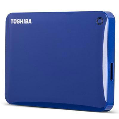 Toshiba America Information Sy 3tb Canvio Connect Ii Blue (v8)