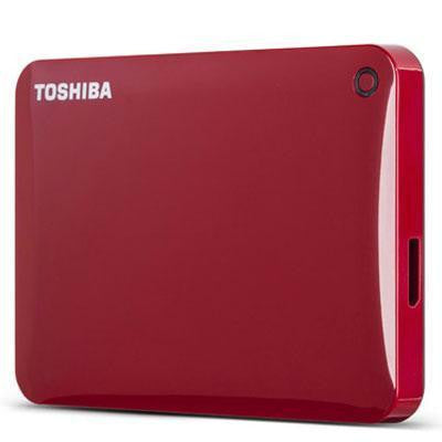 Toshiba America Information Sy 3tb Canvio Connect Ii Red (v8)