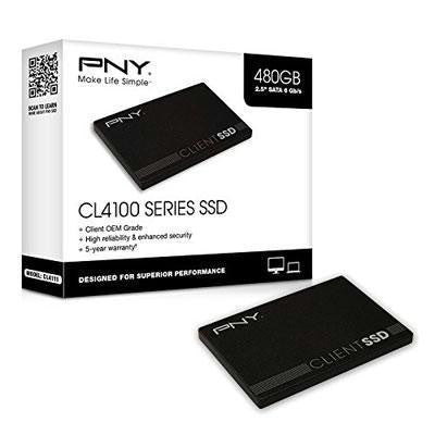 Pny Technologies 480 Gb Cl4111 Ssd 2.5  Sata Iii 6gbps 555mb-s 7mm