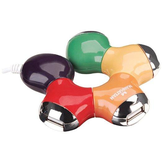 Manhattan - Strategic Mh Usb 2.0 Flower Design Flexible Usb Hub.