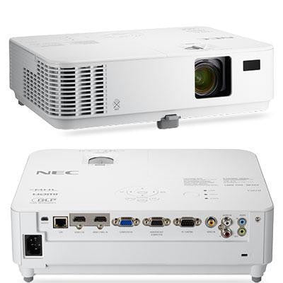 Nec Display Solutions 1080p, Dlp, 3000 Lumen, 8000:1 Dynamic Contrast Projector W-8w Speaker, 3d R