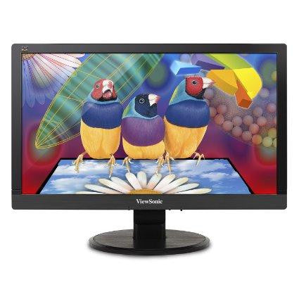 Viewsonic 20 (19.5vis) Widescreen Led, 1920x1080, 250 Nits, 3,000:1 Contrast Ratio, Vga In
