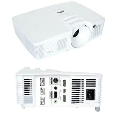 Optoma Technology Full Hd 1080p Resolution, 3000 Lumens, 30,000:1 Contrast, Darbee Image Processor