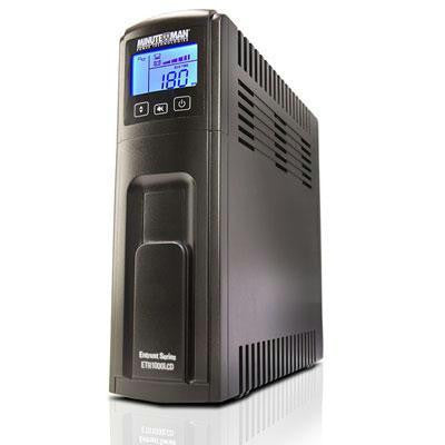 Minuteman Ups Entrust  Series: Line Interactive Ups W- Lcd Display,  1000va-600 Watts, 120 Vac