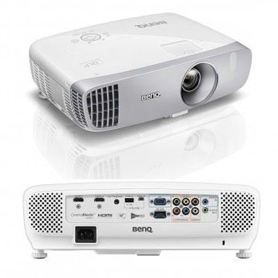 Benq America Corp. 1080p; 2200 Ansi Lumens; 10.58lbs; Lens Shift: Vertical :+10%; Hdmix2; D-sub;
