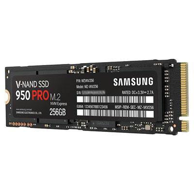 Samsung Electronics America Samsung 950 Pro 256gb M.2 Ssd, Pcie 3.0 X4 (up To 32 Gb-s) Nvme 1.1, M