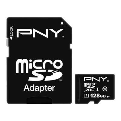 Pny Technologies 128gb Microsdxc Cl10 Uhs-i-u1 60mb Read