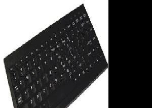 Adesso Ack-595 - Mini Keyboard With Embedded Numeric Keypad (ps-2, Black)