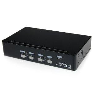 Startech Control Up To 4 Pc Or Mac Computers From A Single Keyboard, Mouse And Monitor An