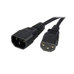 Startech C14 To C13 Power Cord - 6 Ft Computer Power Extension Cord - - Ac Power Cord -