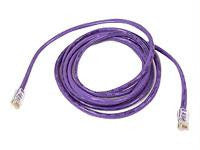 Belkin Components 10ft Cat5e Snagless Patch Cable, Utp, Purple Pvc Jacket, 24awg, T568b, 50 Micron