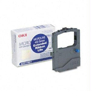 Okidata Ribbon Cartridge - Black - 7.5 Million Character Life - Ml420 - 421, Ml490 - Ml4