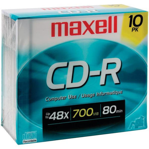 Maxell Maxell Cd-r700 Branded Discs,700mb, 80-minute, 40x, 5.25 Inch Cd-r Disc, Maxell