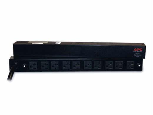 Apc By Schneider Electric Basic Rack 1u - Power Distribution Strip - Rack-mountable - Ac 100-120 V