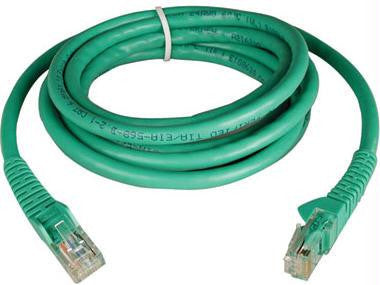 Tripp Lite Cat6 Gigabit Snagless Molded Patch Cable (rj45 M-m) - Green, 5-ft.