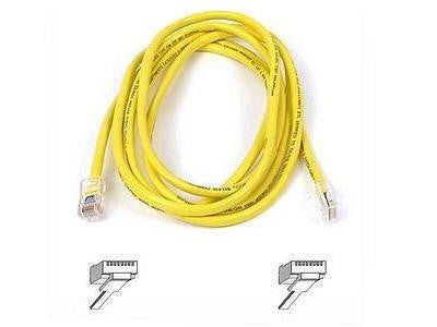 Belkinponents Patch Cable - Rj-45 (m) - Rj-45 (m) - 25 Ft - Utp - ( Cat 6 ) - Yellow