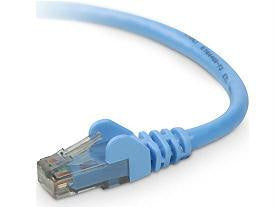 Belkinponents 5ft Cat6 Snagless Patch Cable, Utp, Blue Pvc Jacket, 23awg, 50 Micron, Gold Plat