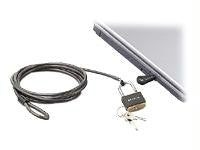 Belkin Components Belkin Notebook Security Lock - Security Cable Lock - Black