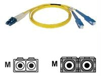 Tripp Lite Duplex Singlemode 8.3-125 Fiber Patch Cable (lc-sc), 2m (6-ft.)