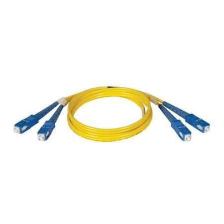 Tripp Lite Duplex Singlemode 8.3-125 Fiber Patch Cable (sc-sc), 2m (6-ft.)